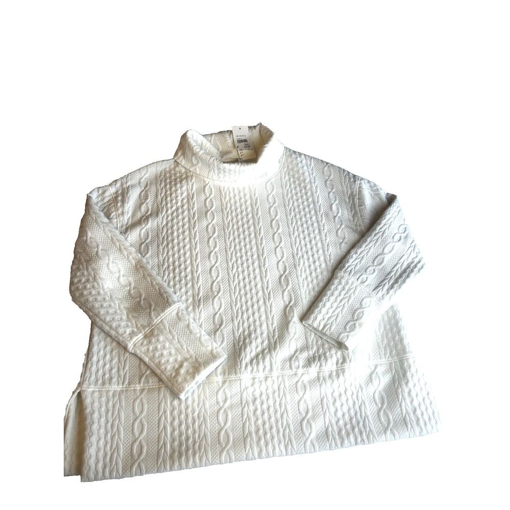 NWT Live Well Lifestyle casual pullover‎ cowl neck Minimalist core Size M